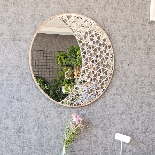 آینه دیواری ماه قطر ۶۰