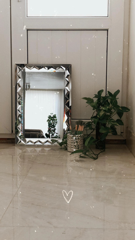 آینه دیواری در ابعاد ۴۵×۶۰ مدل سنتی