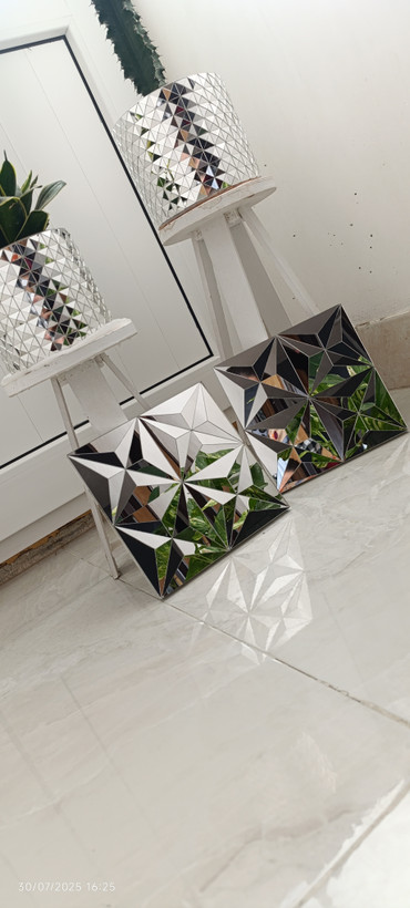 دیوار کوب در ابعاد ۳۳×۳۳ مدل آینه ای یک تیکه